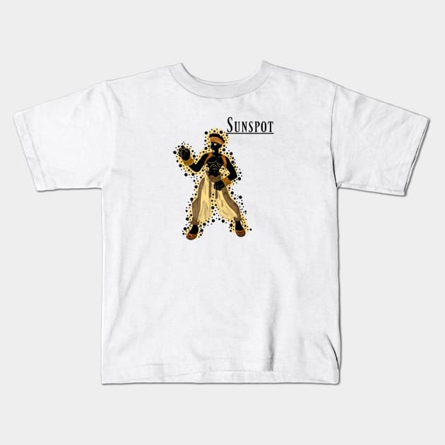 Sunspot Tactics Kids T-Shirt by GingerCatGirlPrime 